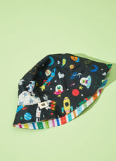 Chapéu Bucket Infantil - Corrida Espacial